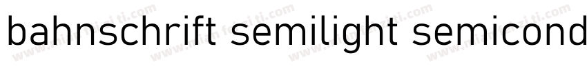 bahnschrift semilight semicondens字体转换
